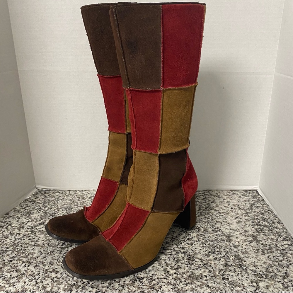 Prima Patchwork Boots